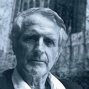 Černobílý portrét zakladatele Callanovy metody, Robina Callana.